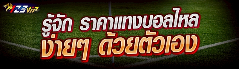 รู้จัก ราคาแทงบอลไหล ง่ายๆ ด้วยตัวเอง