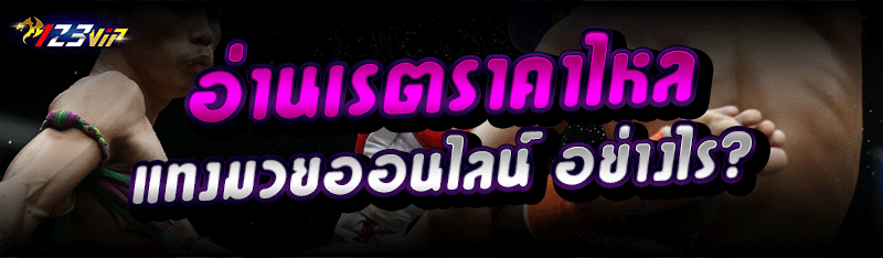 อ่านเรต ราคาไหลแทงมวยออนไลน์ อย่างไร?